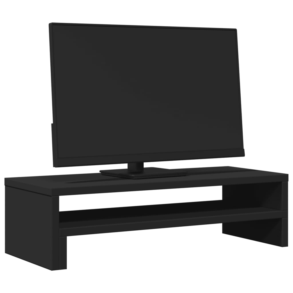 Supporto Per Monitor Nero 54x22x15 Cm In Truciolato
