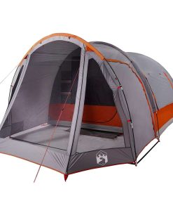 Tenda Da Campeggio Familiare Per 6 Persone Grigia Impermeabile