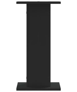 Supporti Altoparlanti 2 Pz Neri 30x30x40cm In Legno Multistrato