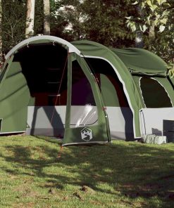 Tenda Familiare Per 6 Persone Verde Impermeabile