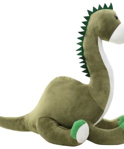 Giocattolo Di Peluche Dinosauro Brontosaurus Verde