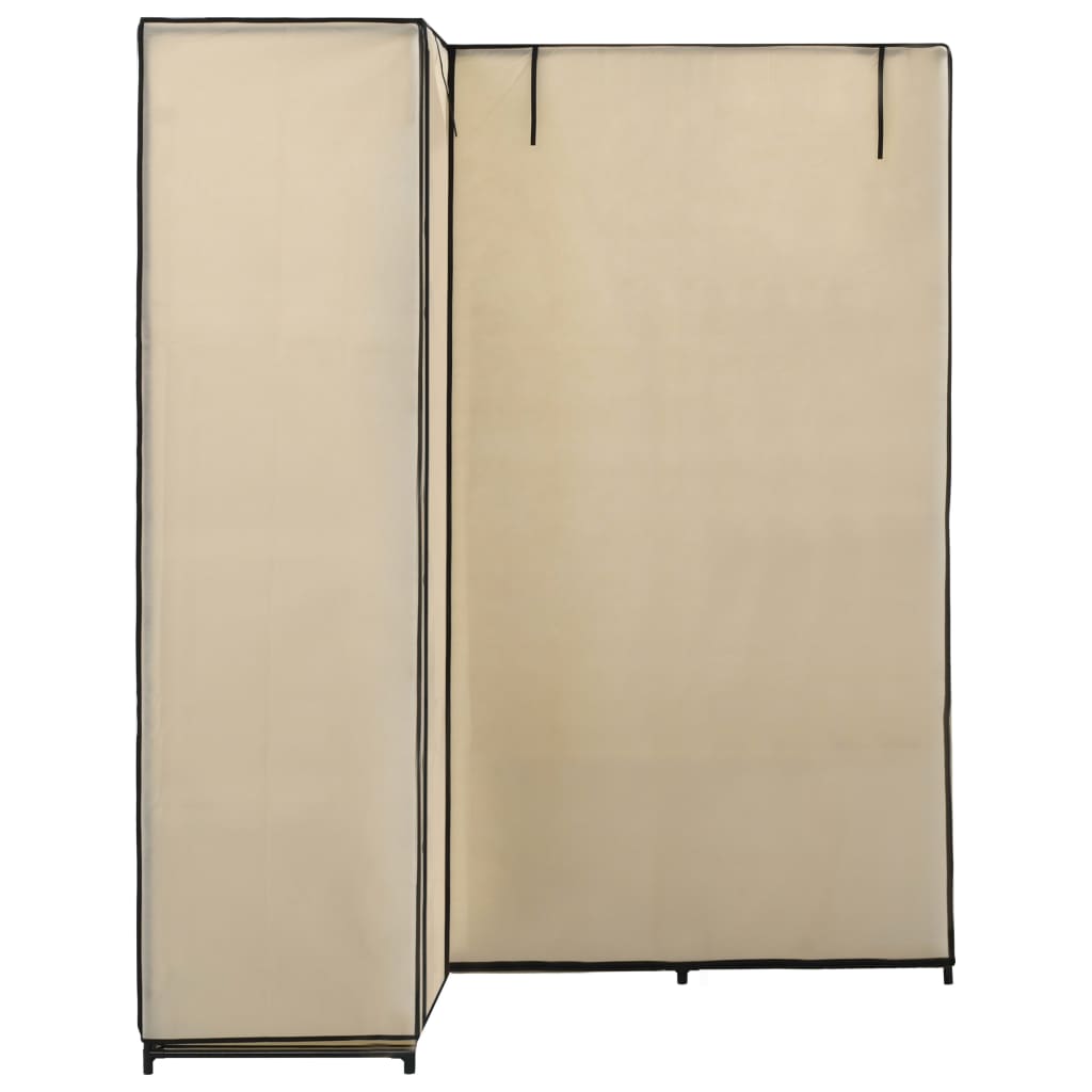 Armadio Angolare Crema 130x87x169 cm - Image 5
