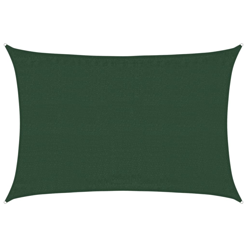 Vela Parasole 160 G/m² Verde Scuro 3,5x4,5 M In Hdpe - Image 6