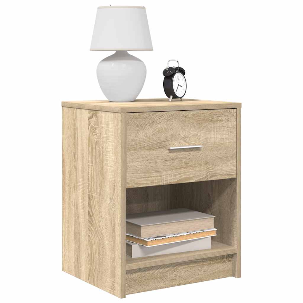 Comodini 2 Pz Con Cassetto Rovere Sonoma 40x34x50 cm - Image 3