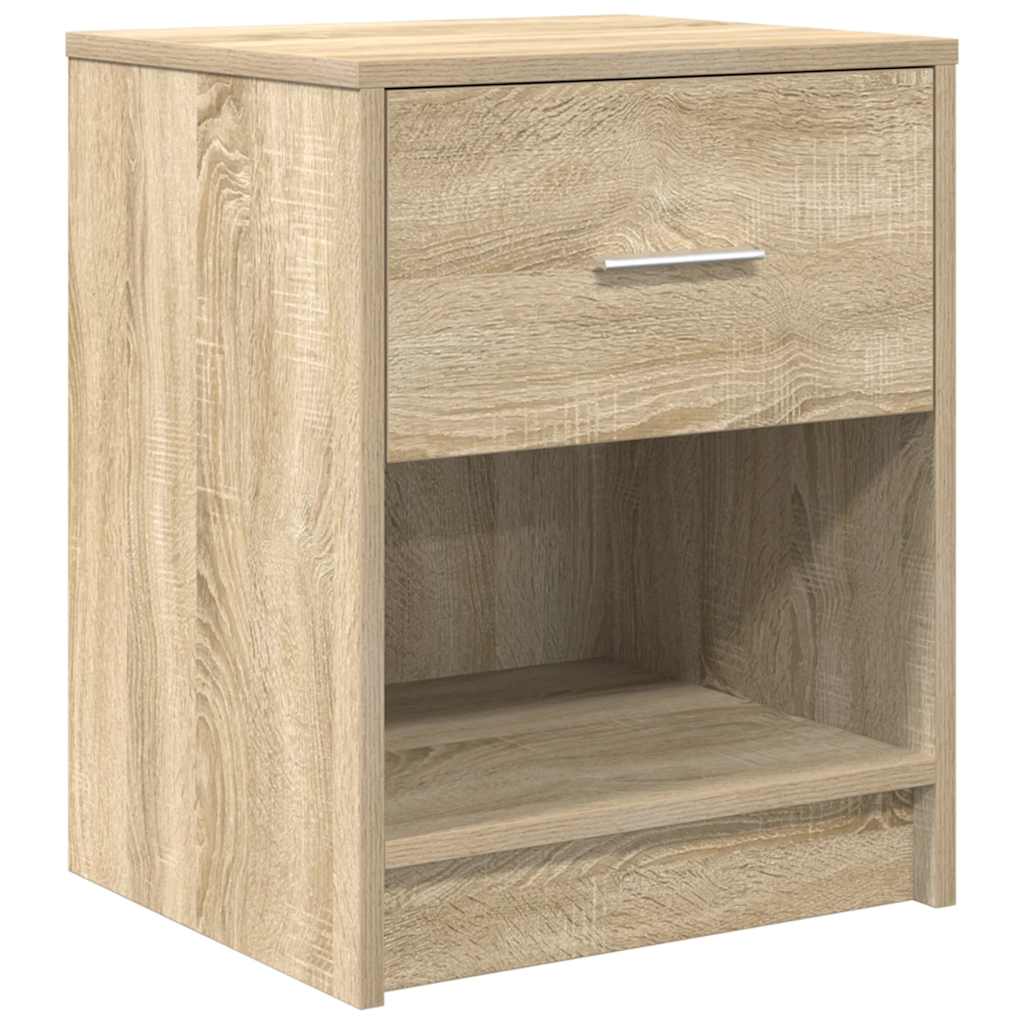 Comodini 2 Pz Con Cassetto Rovere Sonoma 40x34x50 cm - Image 4