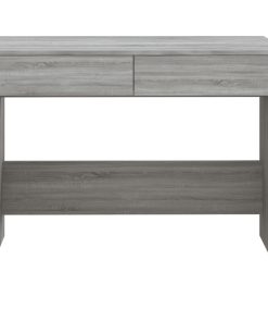Scrivania Grigio Sonoma 101x50x76,5 Cm In Truciolato