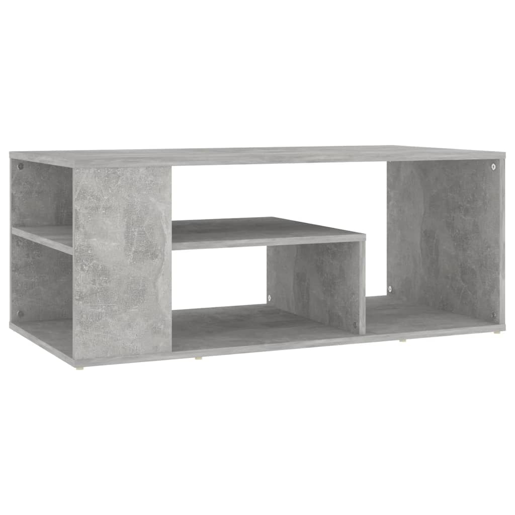 Tavolino Salotto Grigio Cemento 100x50x40 Cm Legno Multistrato - Image 6