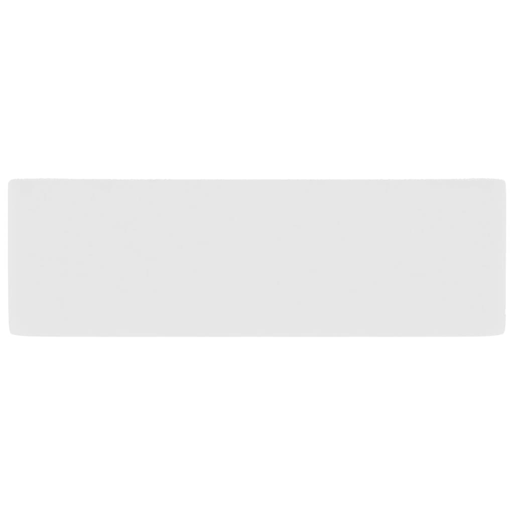 Lavandino Luxury Bianco Opaco 41x30x12 Cm In Ceramica - Image 3