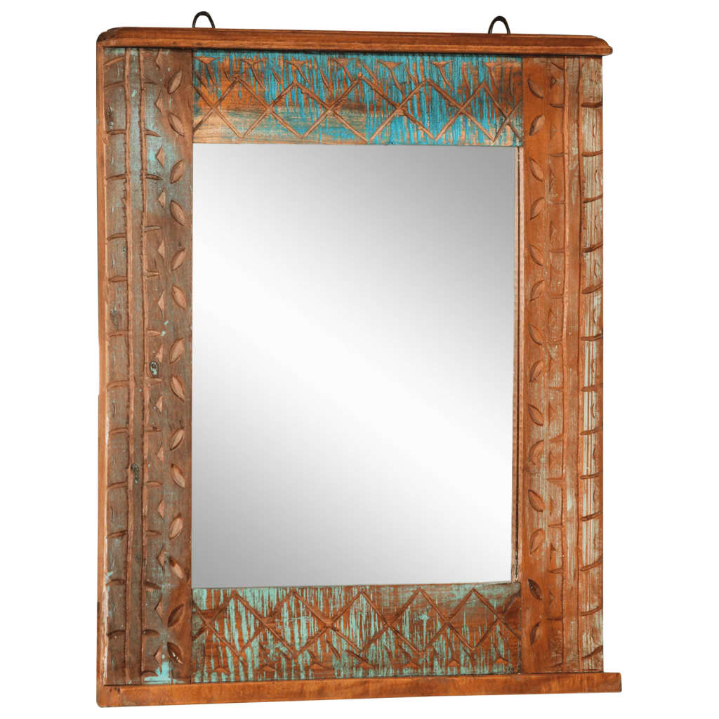 Set Mobili Da Bagno 4 Pz In Legno Massello Di Recupero - Image 5