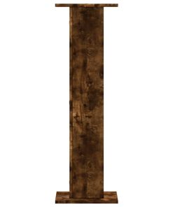 Supporti Altoparlanti 2 Pz Rovere 30x30x95 Cm Legno Multistrato