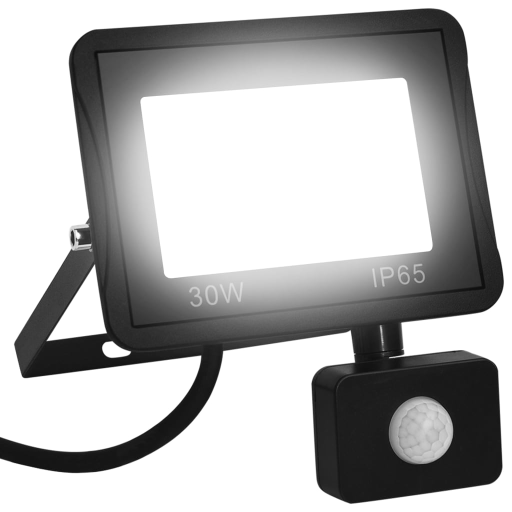 Faretto A Led Con Sensore 30 W Bianco Caldo - Image 6