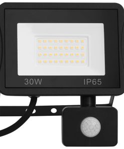 Faretto A Led Con Sensore 30 W Bianco Caldo