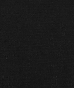 Testiera Ad Orecchio Nera 93x16x78/88 Cm In Tessuto