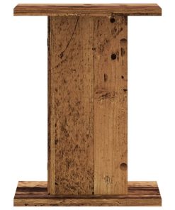 Supporti Altoparlanti 2 Pz Legno 30x30x40 Cm Legno Multistrato
