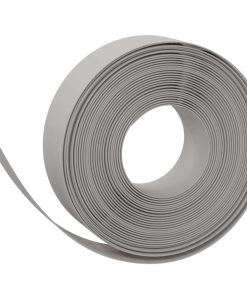 Bordature Da Giardino 5 Pz Grigie 10 M 15 Cm In Polietilene