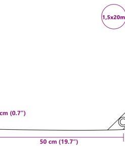 Telone 650 G/m² 1,5x20 M Verde