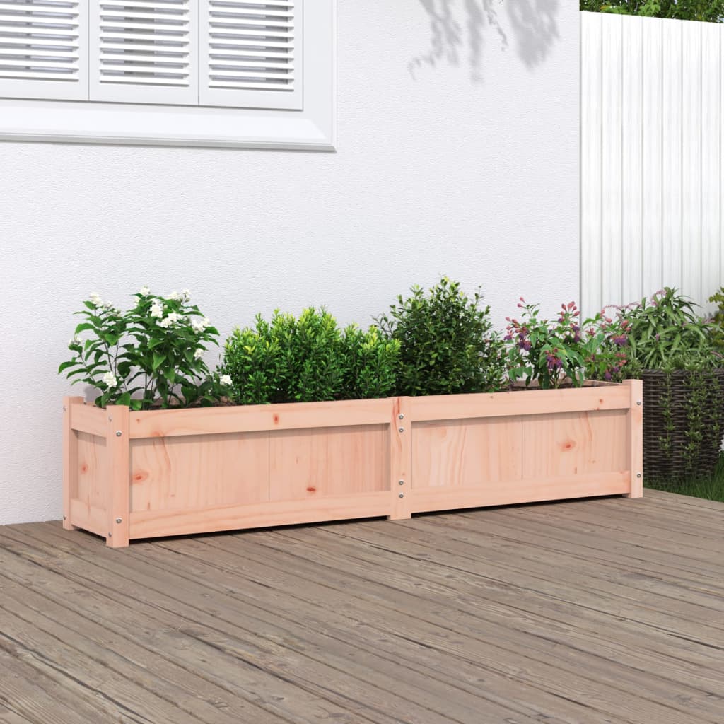 Fioriera Da Giardino 150x31x31 Cm In Legno Massello Di Douglas - Image 5