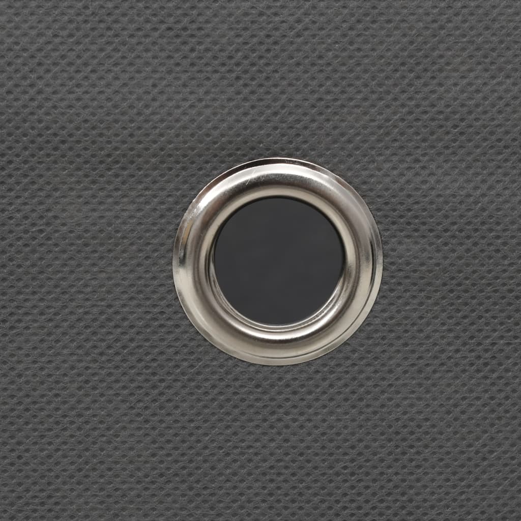 Contenitori 4 Pz In Tessuto Non Tessuto 32x32x32 Cm Grigio - Image 5