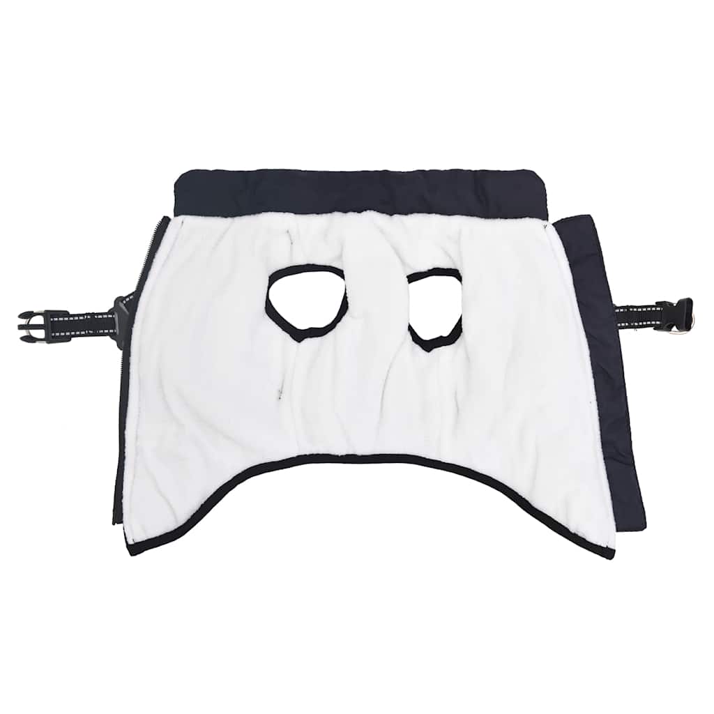 Cappotto Cani Imbracatura Impermeabile Riflettente Blu Navy L24 - Image 3