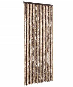 Zanzariera Grigio E Marrone Chiaro 56x185 Cm  Ciniglia