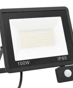 Faretto A Led Con Sensore 100 W Bianco Freddo