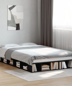 Giroletto Nero 120x200 Cm In Legno Multistrato
