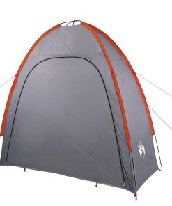 Tenda Portaoggetti Grigio E Arancione Impermeabile