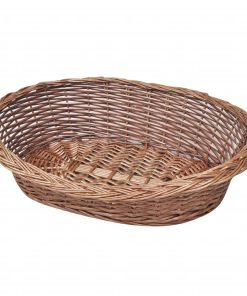 Cesto/cuccia Per Cani In Vimini Naturale 69 cm