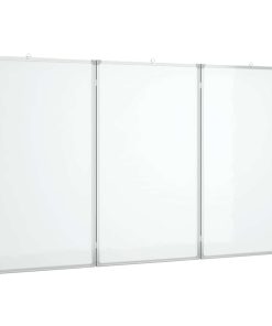 Lavagna Magnetica Pieghevole 180x80x1,7 Cm In Alluminio