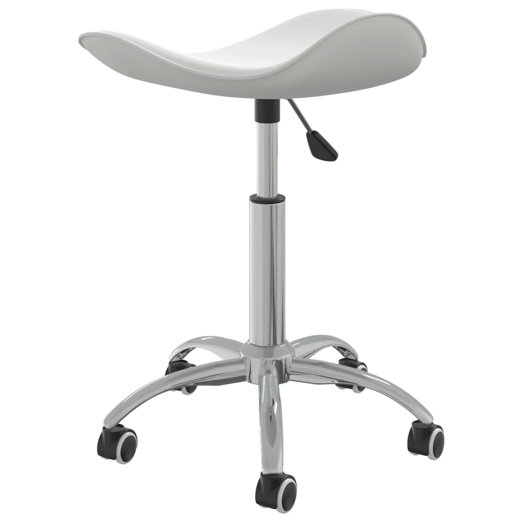 Sedia Da Ufficio Bianca In Similpelle