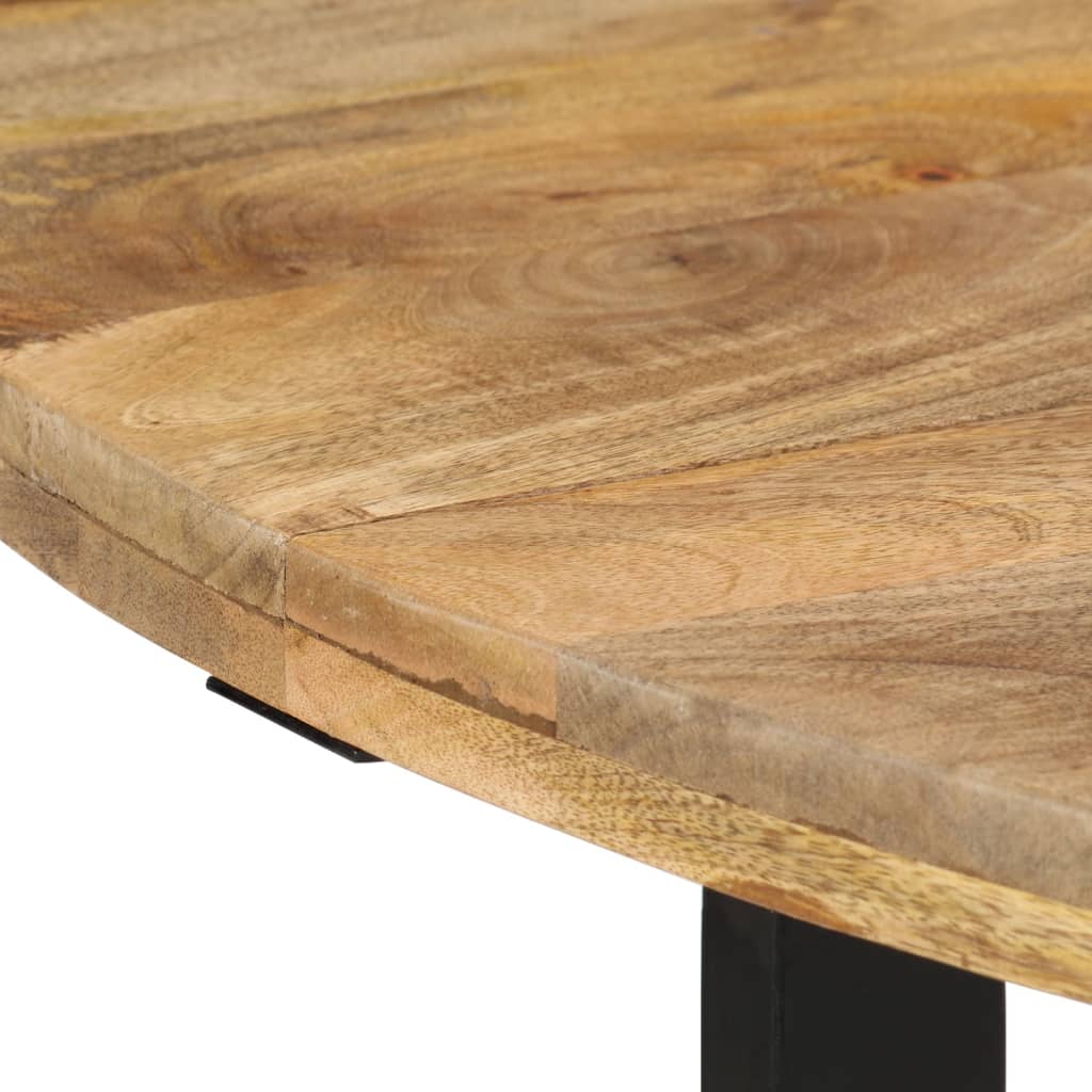 Tavolo Da Pranzo 110x75 Cm In Legno Massello Di Mango