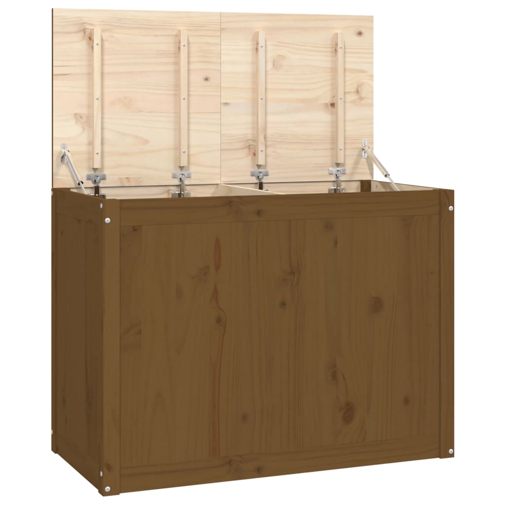 Contenitore Per Bucato Ambra 88,5x44x66 Cm Legno Massello Pino - Image 5