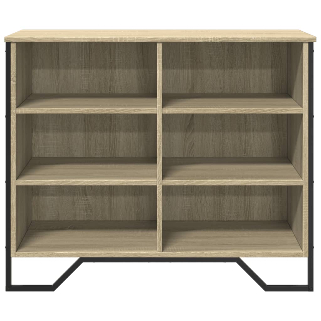 Credenza Rovere Sonoma 91x35,5x74,5 Cm In Legno Multistrato