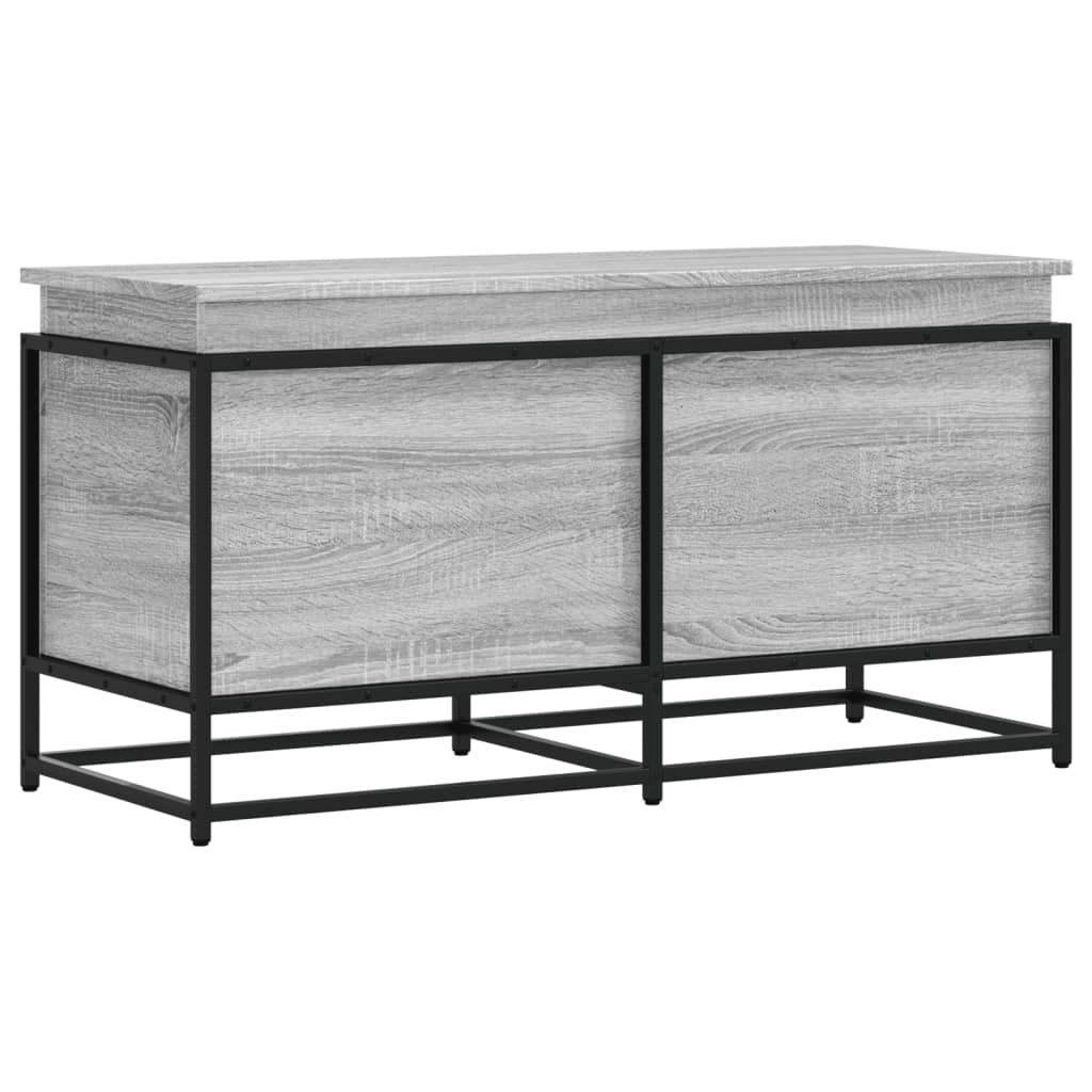 Contenitore Con Coperchio Grigio Sonoma 100x40x51,5 Truciolato - Image 5