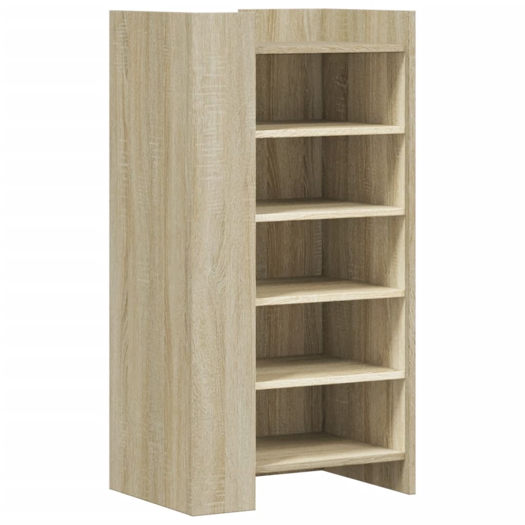 Scarpiera Rovere Sonoma 52x37,5x100 Cm In Legno Multistrato - Image 6