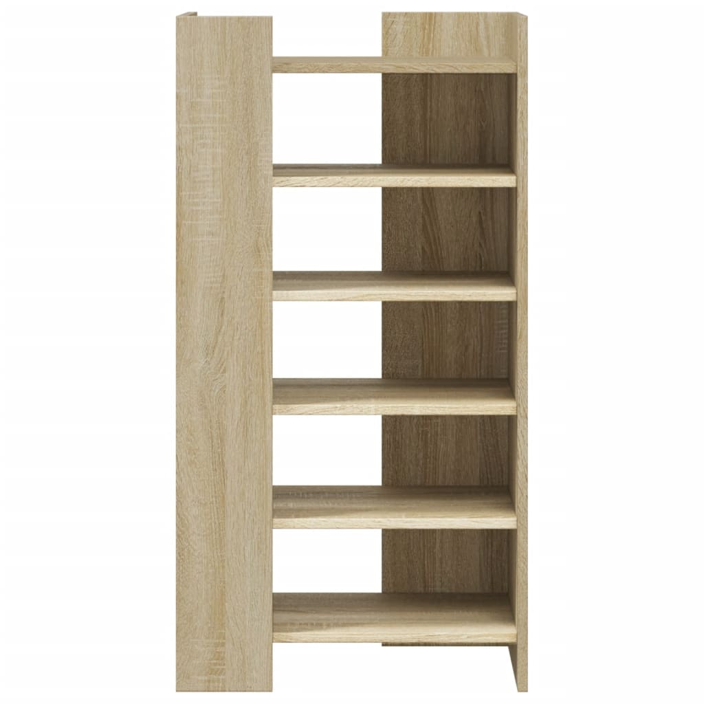 Scarpiera Rovere Sonoma 52x37,5x100 Cm In Legno Multistrato - Image 2