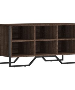 Scarpiera Rovere Marrone 90x38x45,5 Cm In Truciolato