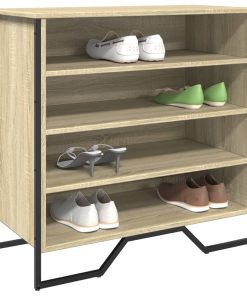Scarpiera Rovere Sonoma 80x38x78 Cm In Truciolato