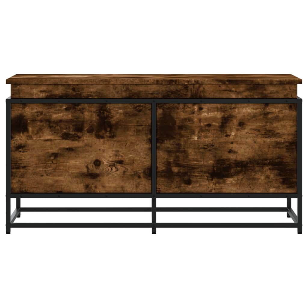 Contenitore Con Coperchio Rovere Fumo 100x40x51,5cm Truciolato - Image 5