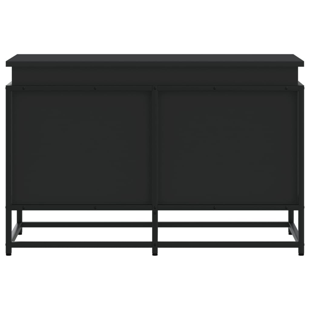 Contenitore Con Coperchio Nero 80x40x51,5 Cm In Truciolato - Image 6