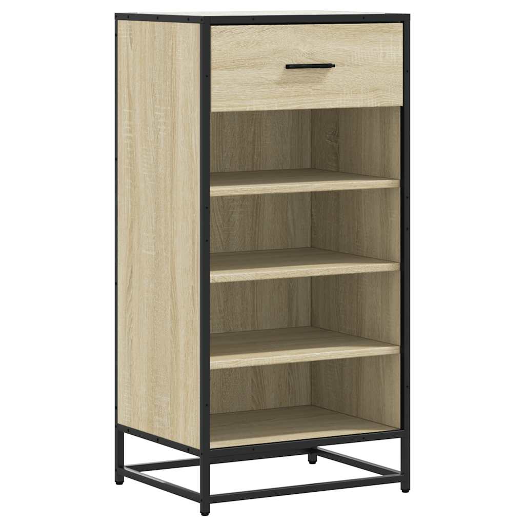 Scarpiera Rovere Sonoma 48x38x97,5 Cm In Legno Multistrato - Image 6