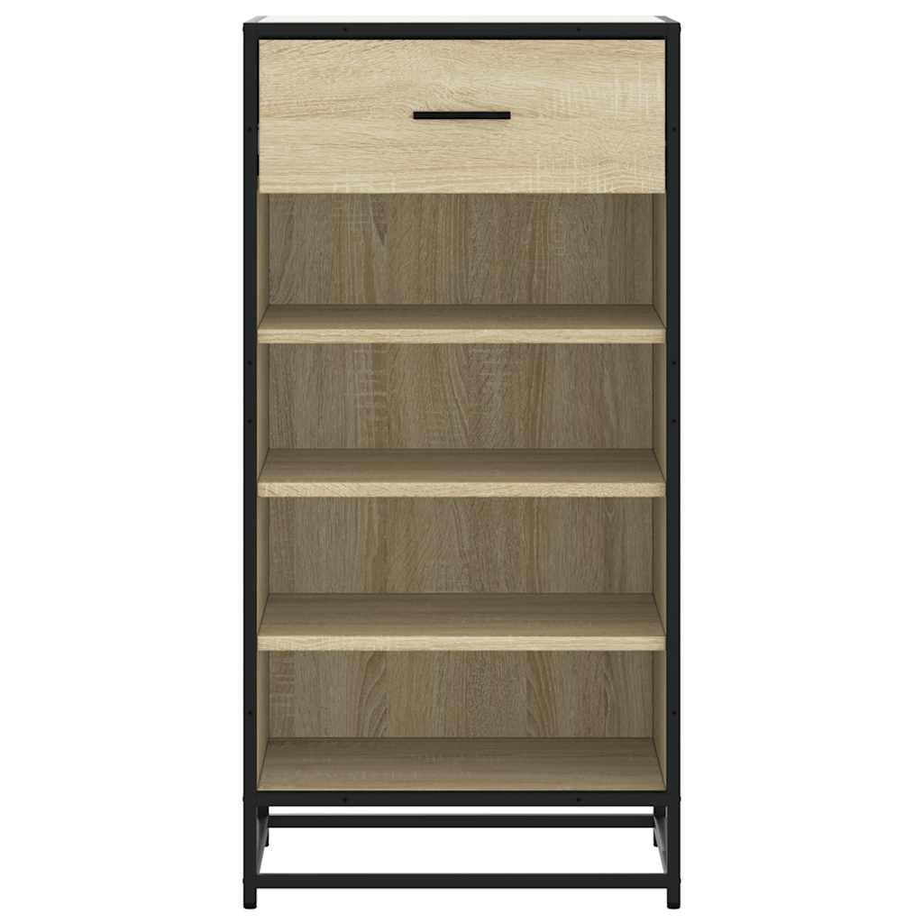 Scarpiera Rovere Sonoma 48x38x97,5 Cm In Legno Multistrato - Image 4