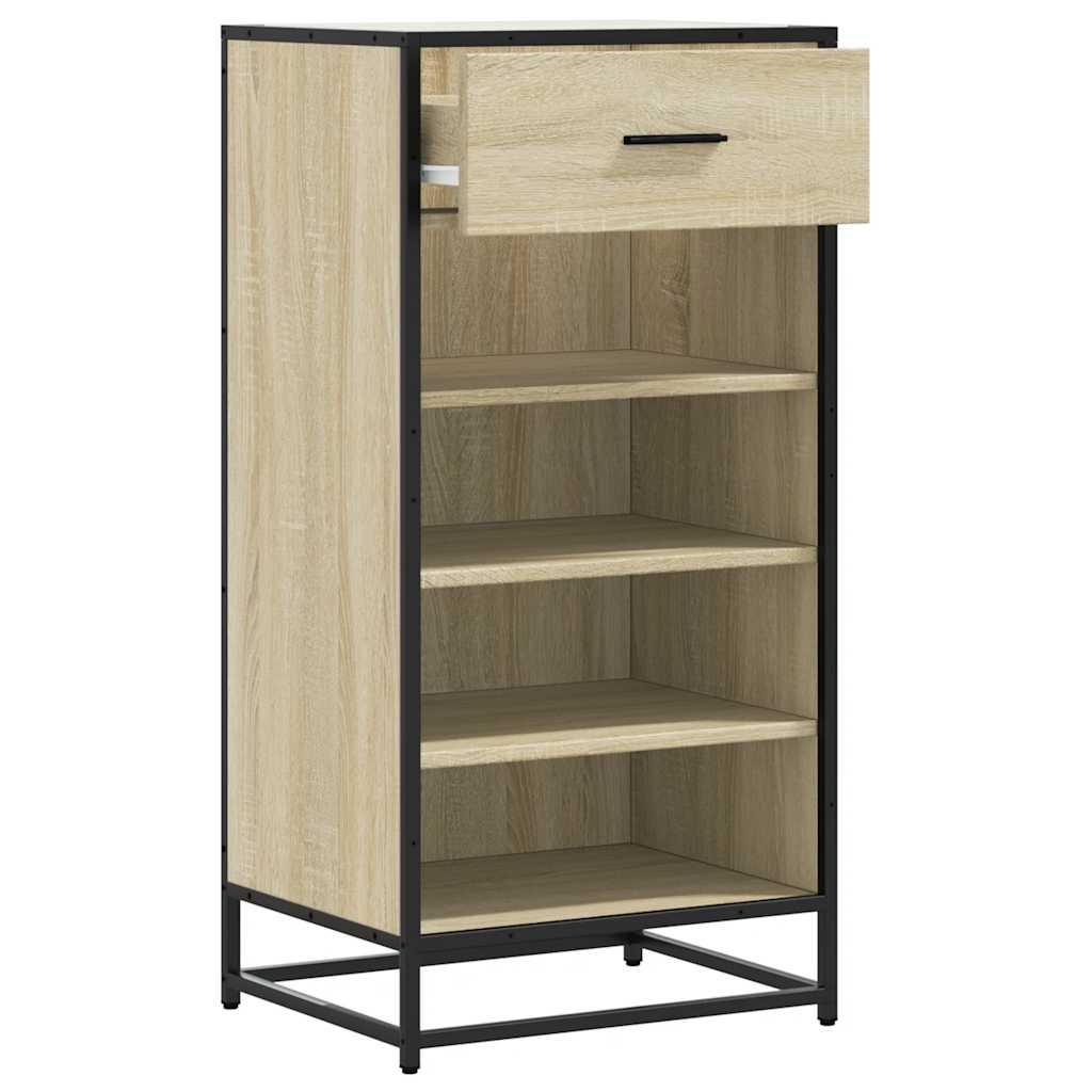 Scarpiera Rovere Sonoma 48x38x97,5 Cm In Legno Multistrato - Image 3