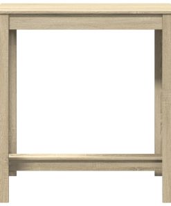 Tavolo Da Bar Rovere Sonoma 102x50x103,5cm In Legno Multistrato