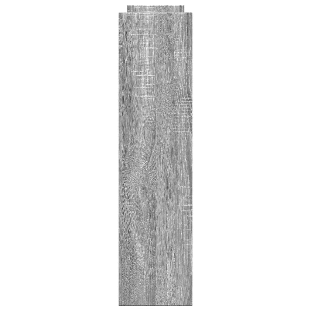 Carrello Stretto A 4 Livelli Grigio Sonoma In Truciolato - Image 6