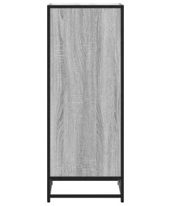 Scarpiera Grigio Sonoma 48x38x97,5 Cm In Legno Multistrato