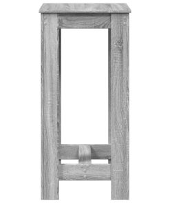 Tavolo Da Bar Grigio Sonoma 51x50x103,5 Cm In Legno Multistrato