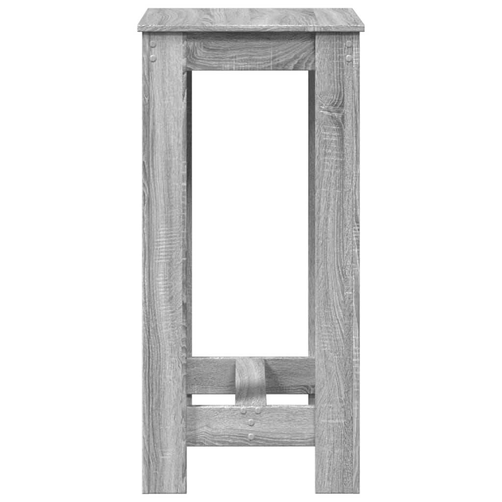 Tavolo Da Bar Grigio Sonoma 51x50x103,5 Cm In Legno Multistrato