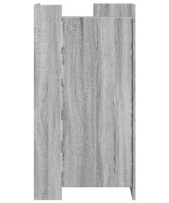 Scarpiera Grigio Sonoma 52x37,5x100 Cm In Legno Multistrato