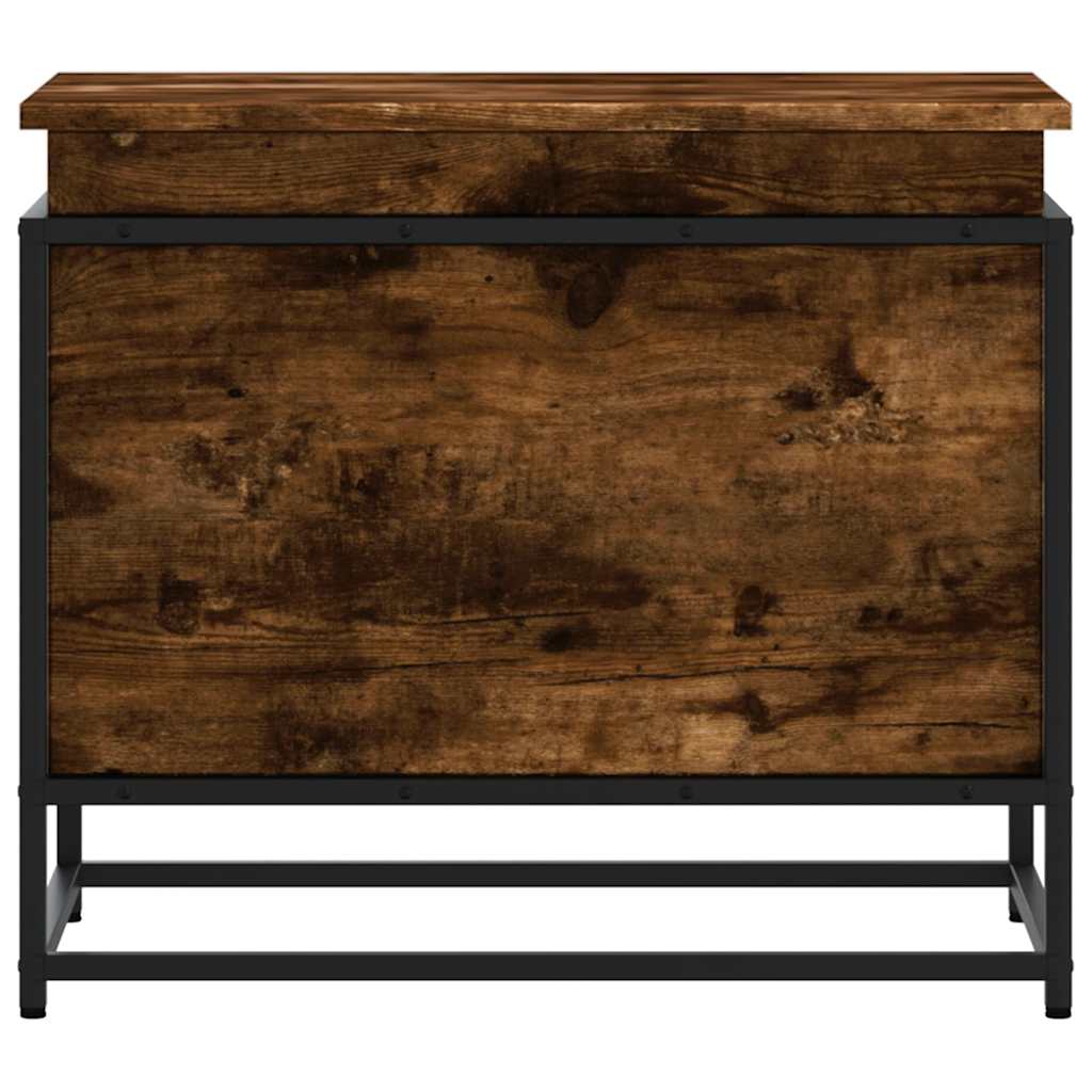 Contenitore Con Coperchio Rovere Fumo 60x40x51,5cm Truciolato - Image 6